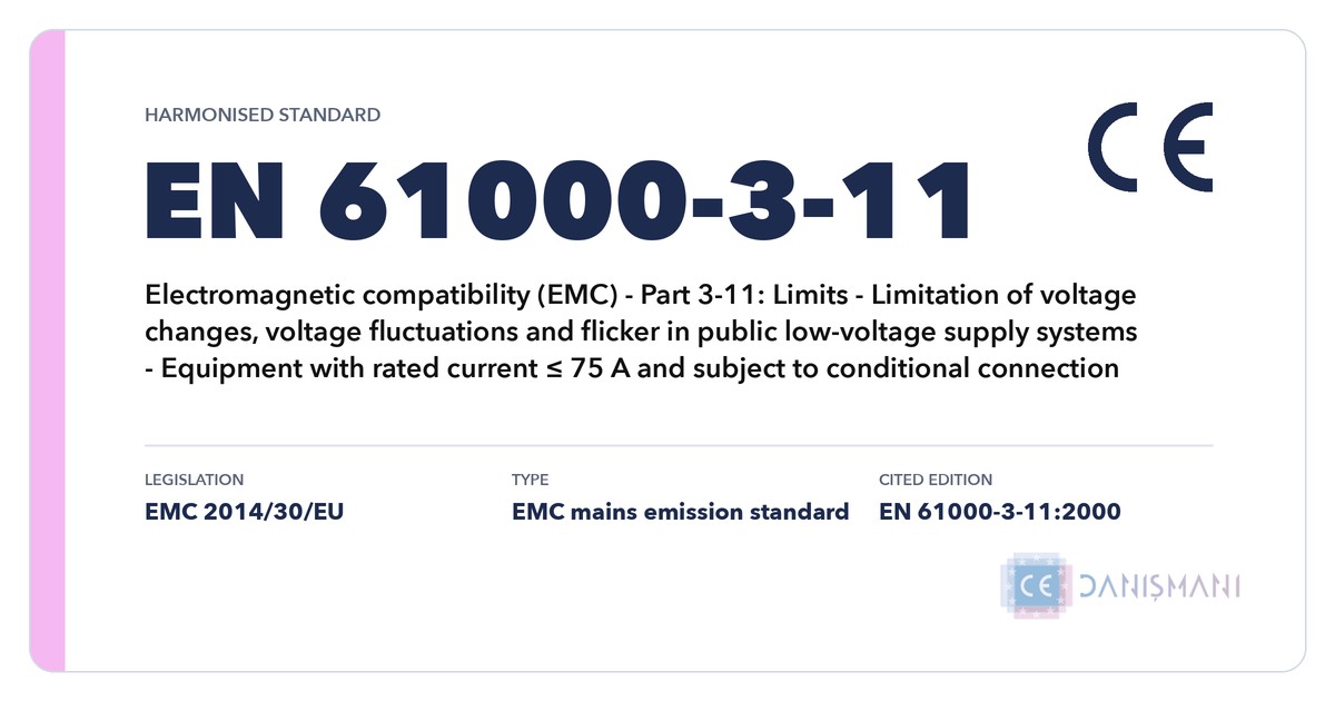 EN 61000-3-11 standardı