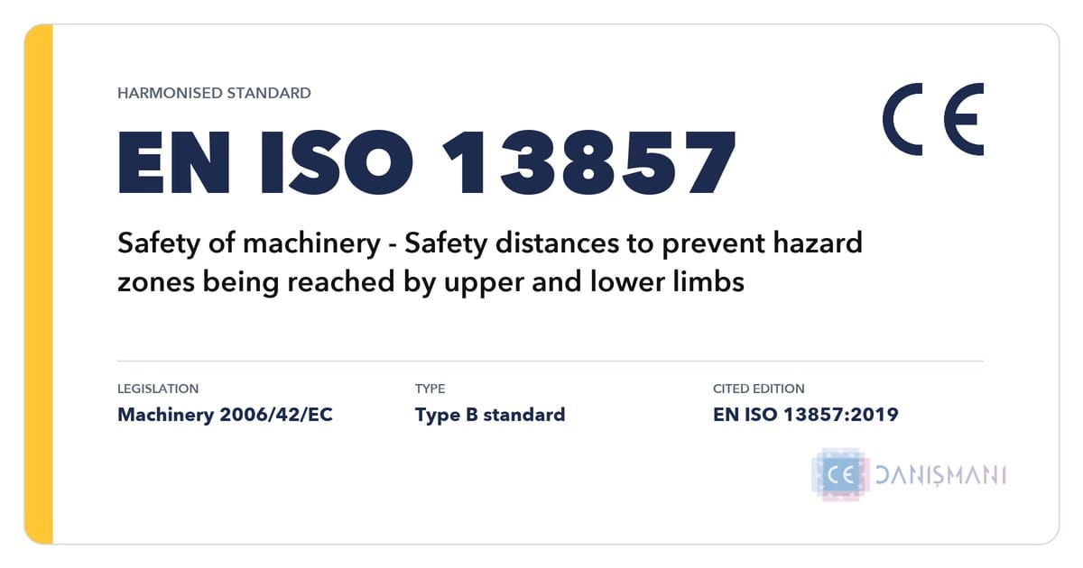 EN ISO 13857 standardı