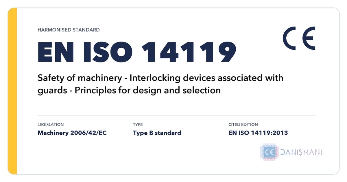 EN ISO 14119 standardı